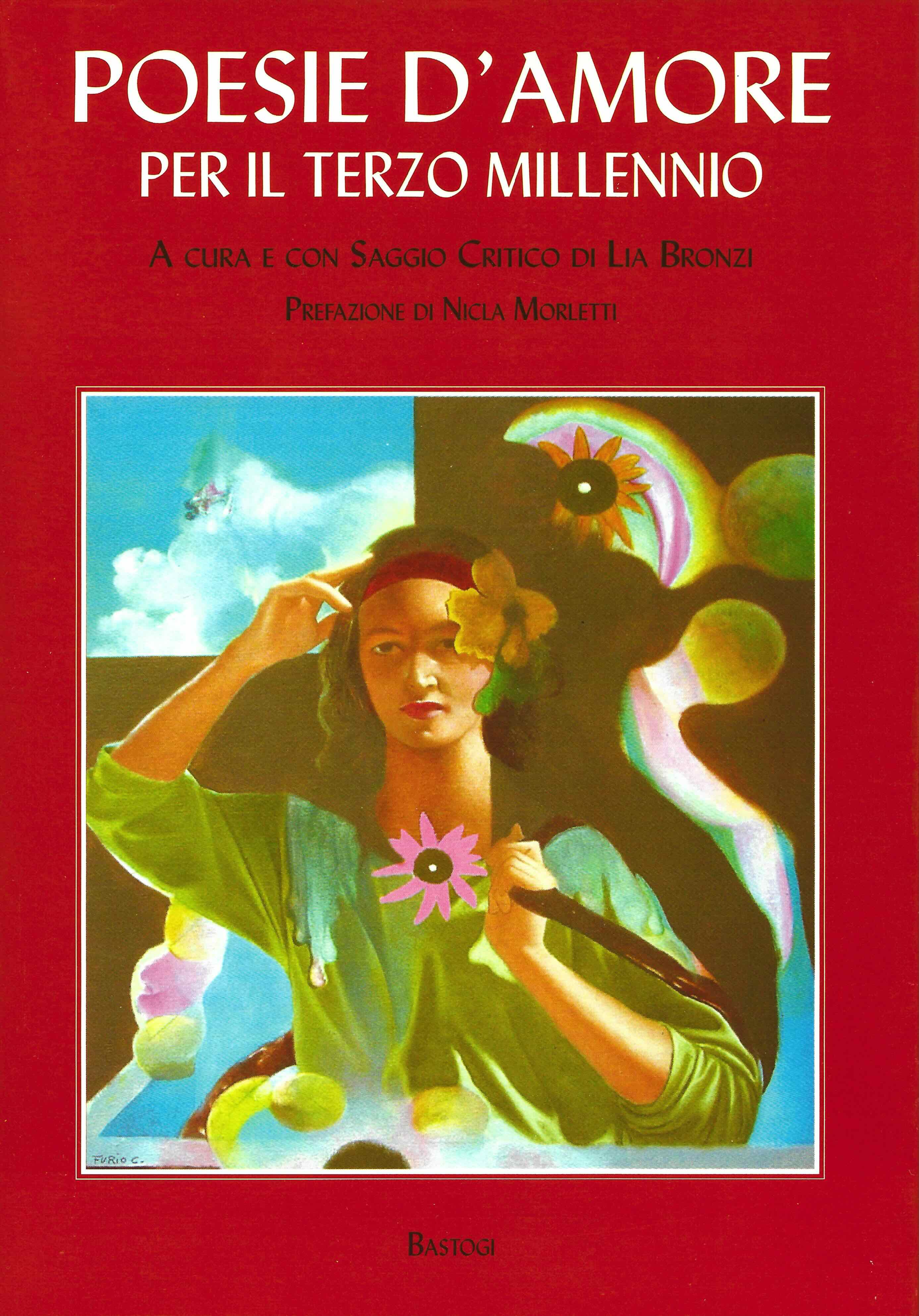 Copertina del libro Poesie d’amore per il terzo millennio